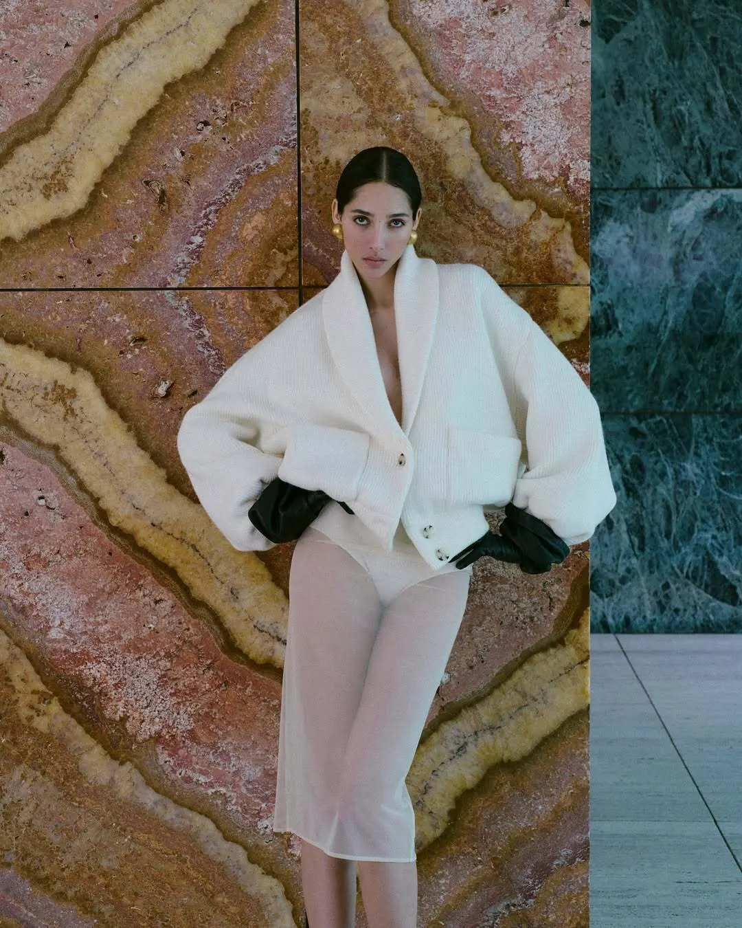 Arakii story photographed by Paul Morel, makeup and hair by Anastasiia Babii