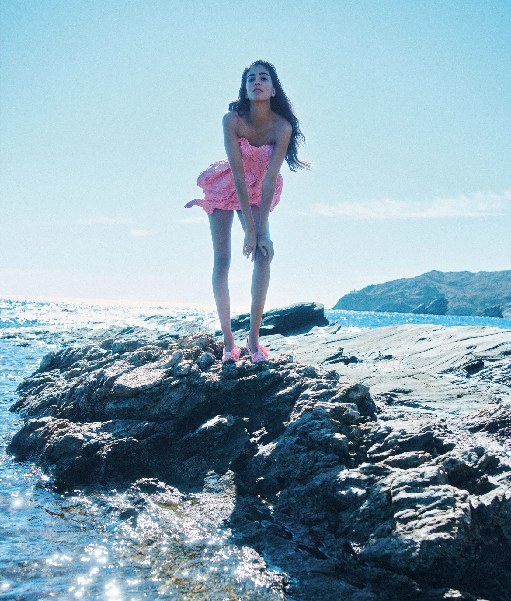 D la Repubblica story photographed by Lachlan Bailey, makeup and hair by Anastasiia Babii