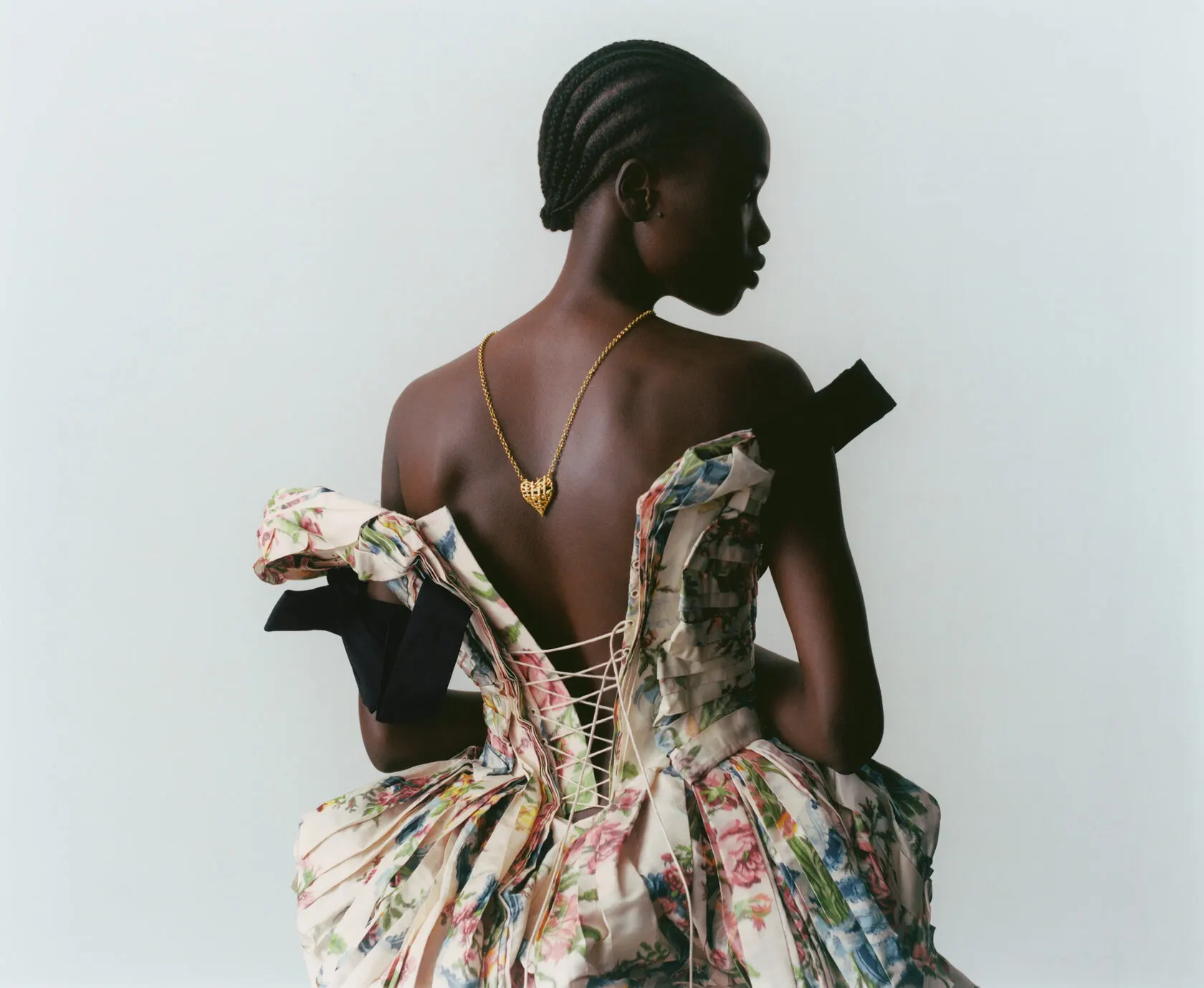 Christian Lacroix story photographed by Javier Castan, makeup and hair by Anastasiia Babii
