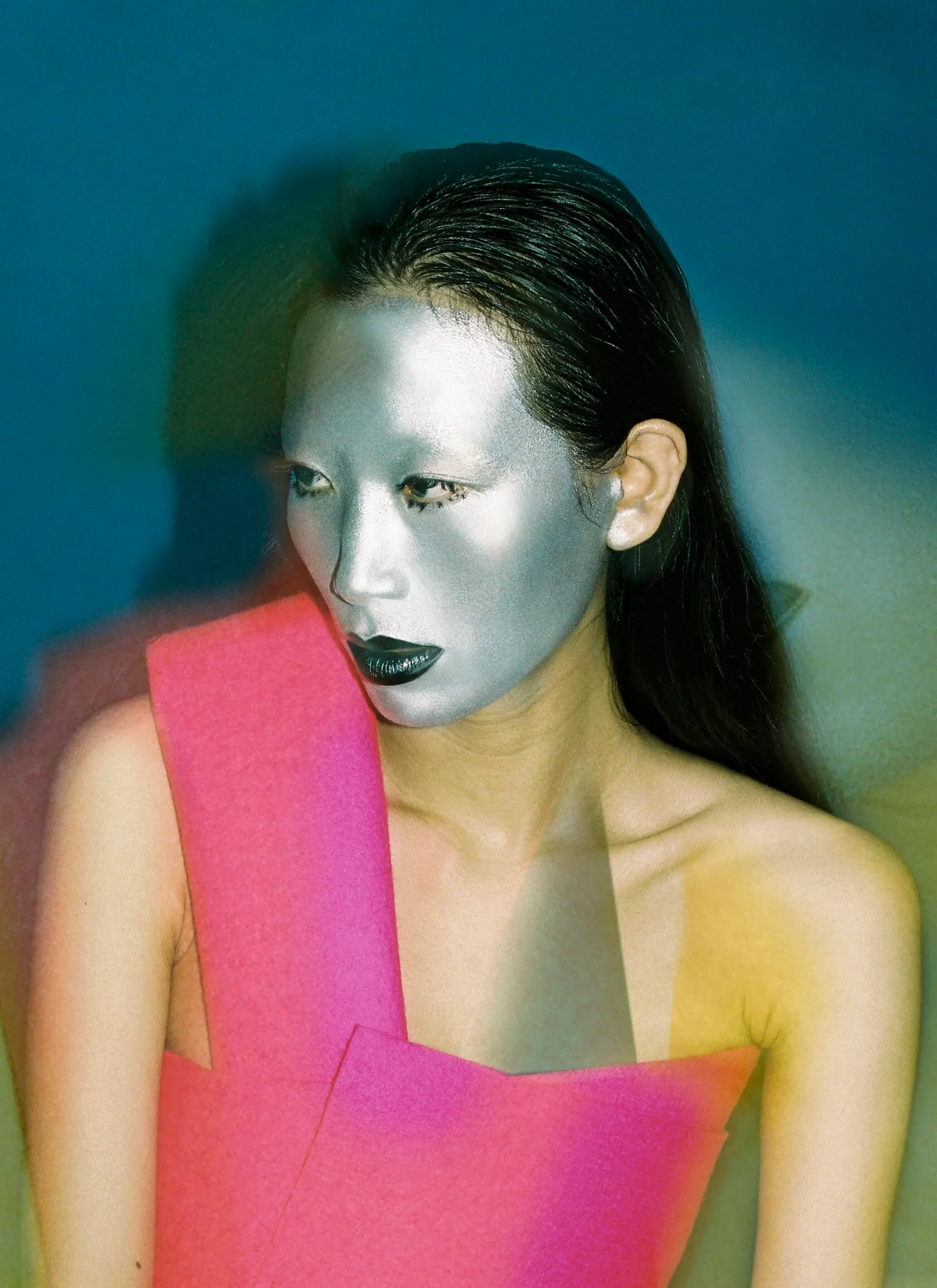 Dazed beauty story photographed by Yulia Plakhotnikova, makeup and hair by Anastasiia Babii