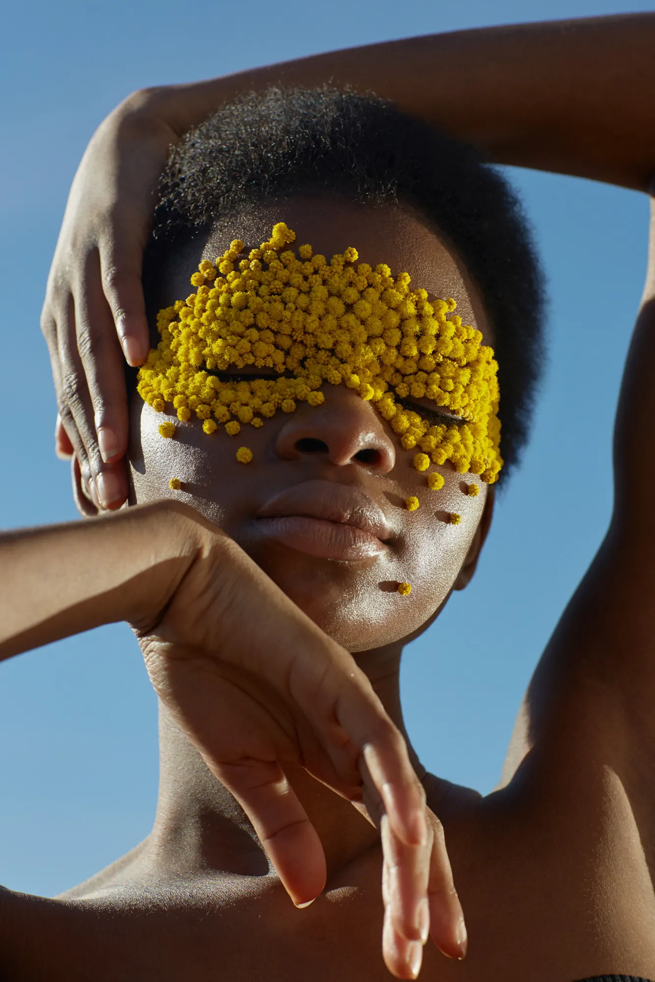 Sicky Magazine story, makeup and hair by Anastasiia Babii