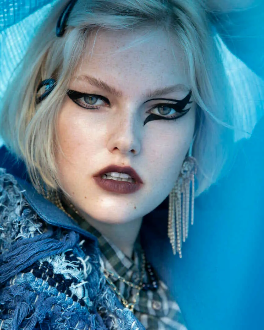 Wonderland China beauty story photographed by Julio Barcena, makeup and hair by Anastasiia Babii