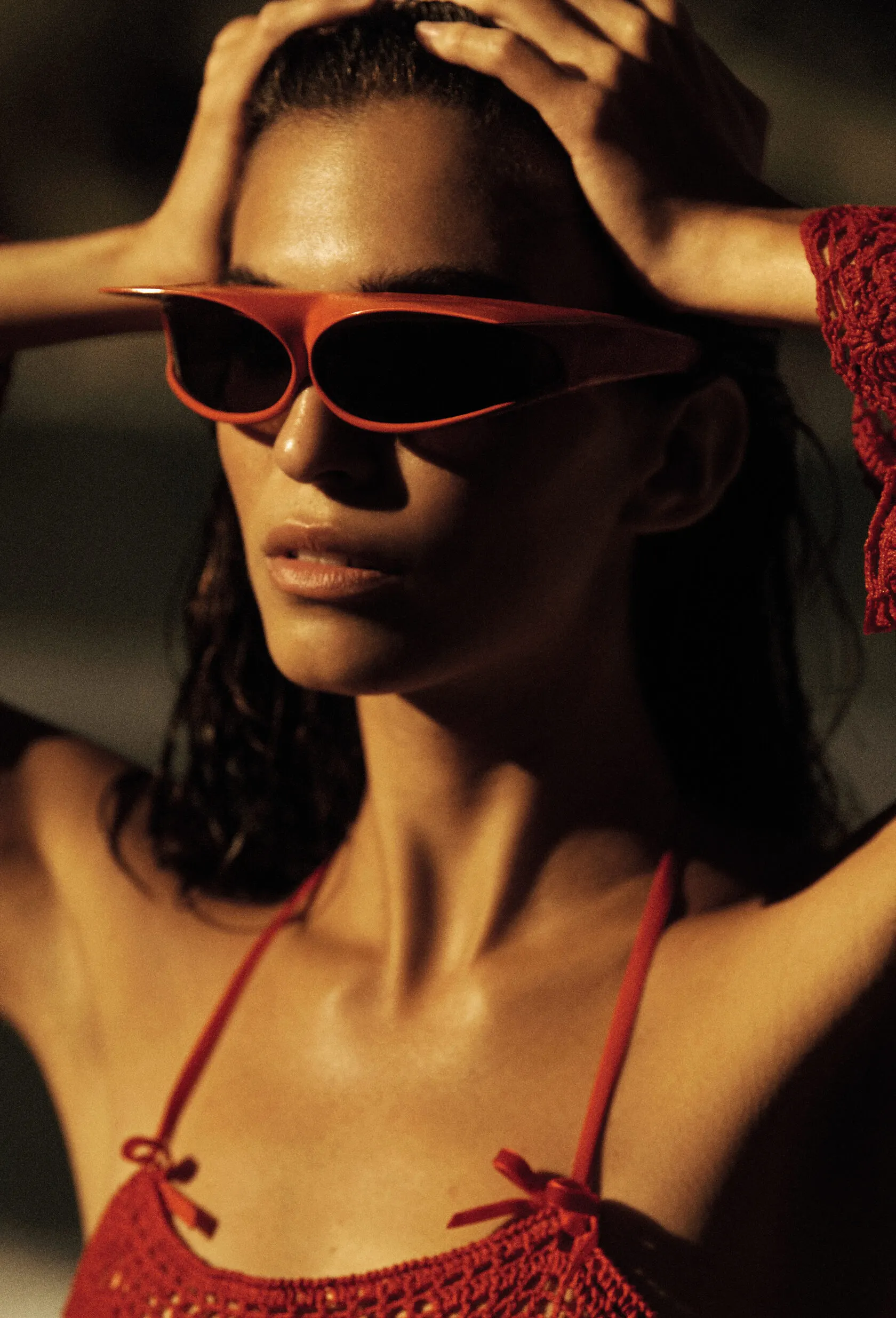 D la Repubblica story photographed by Lachlan Bailey, makeup and hair by Anastasiia Babii