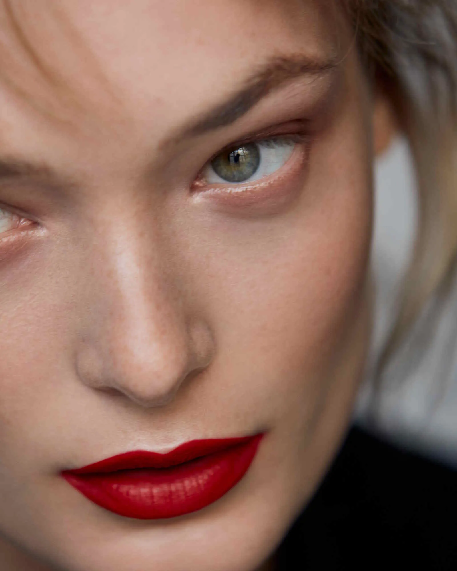 Marie Claire Greece beauty story photographed by Julio Barcena, makeup and hair by Anastasiia Babii