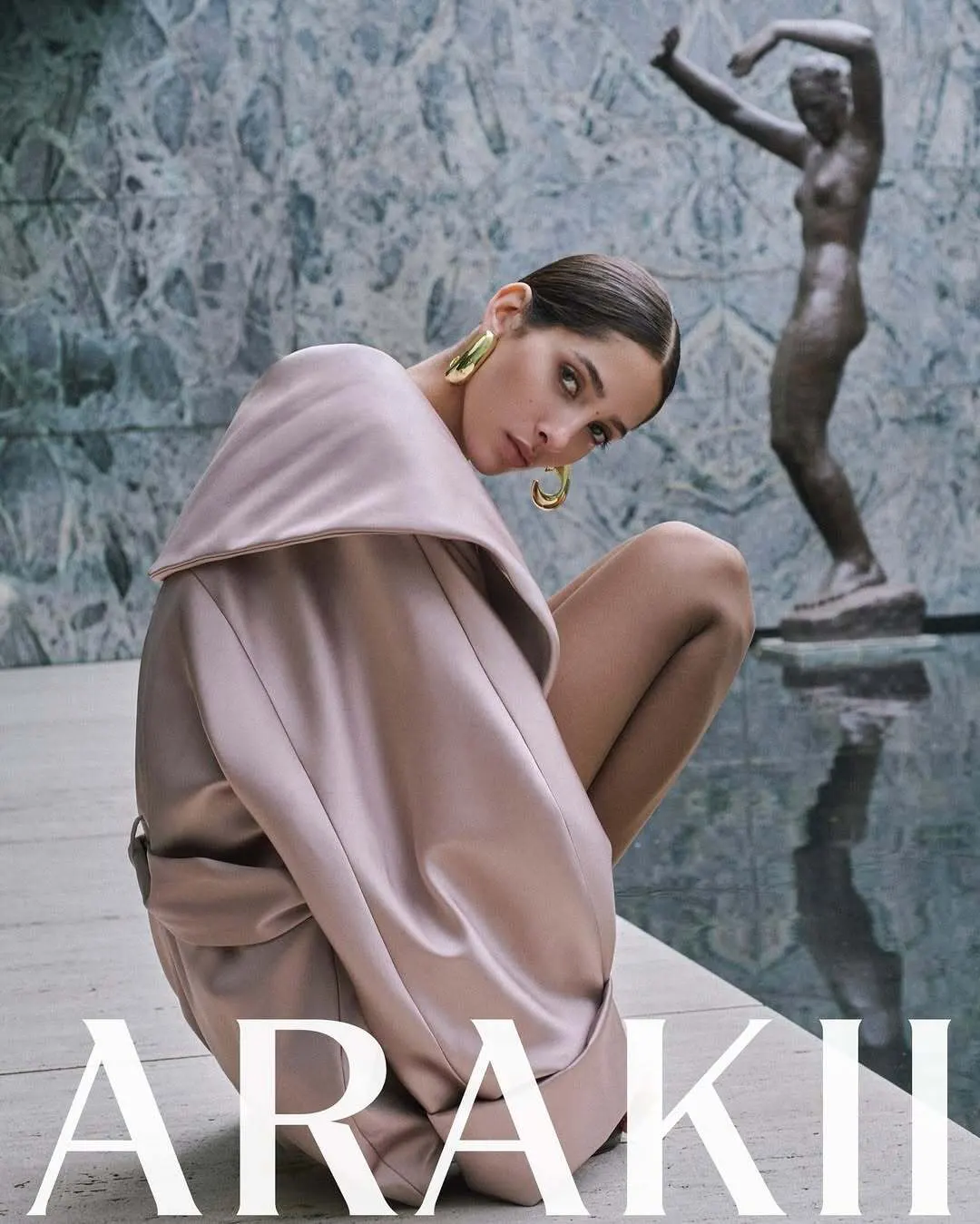 Arakii story photographed by Paul Morel, makeup and hair by Anastasiia Babii