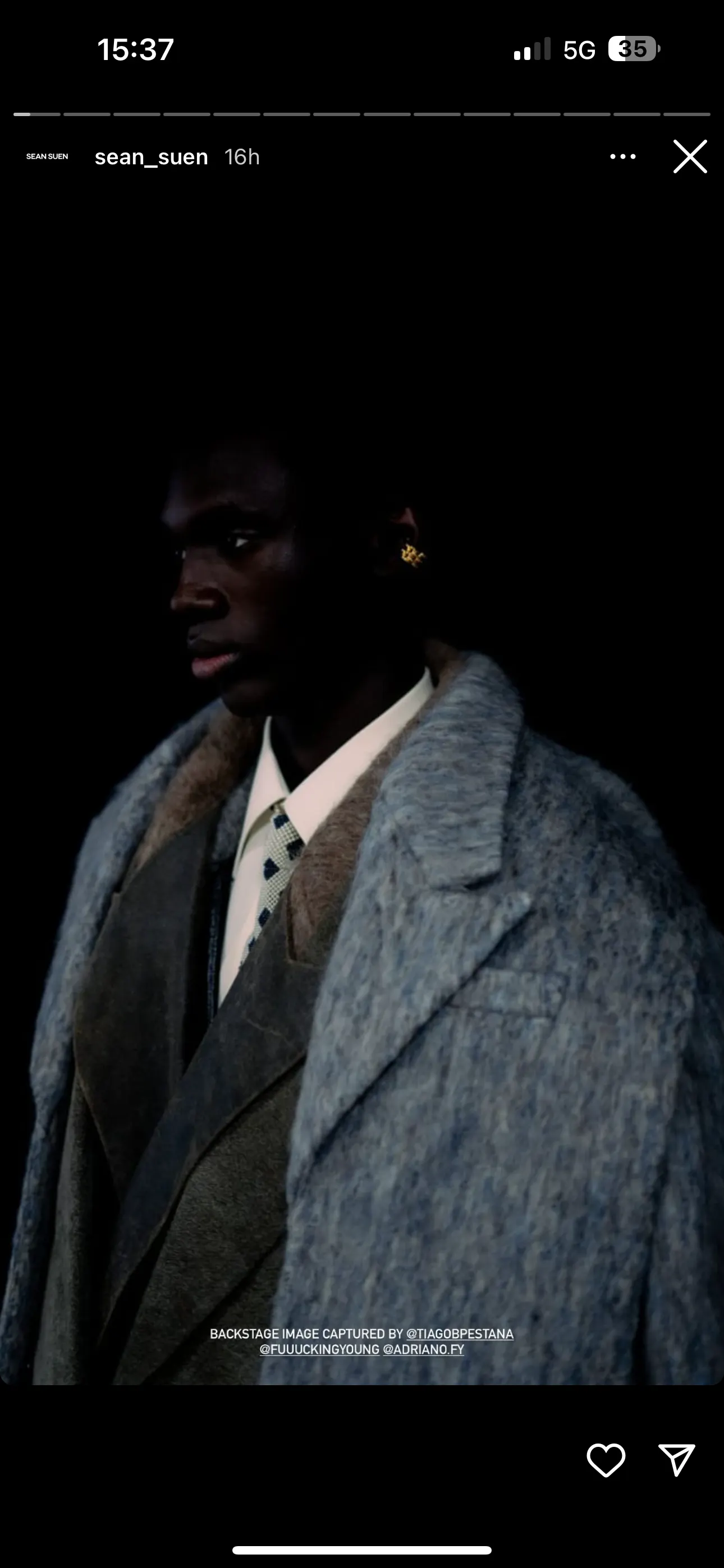 Sean Suen story, makeup and hair by Anastasiia Babii