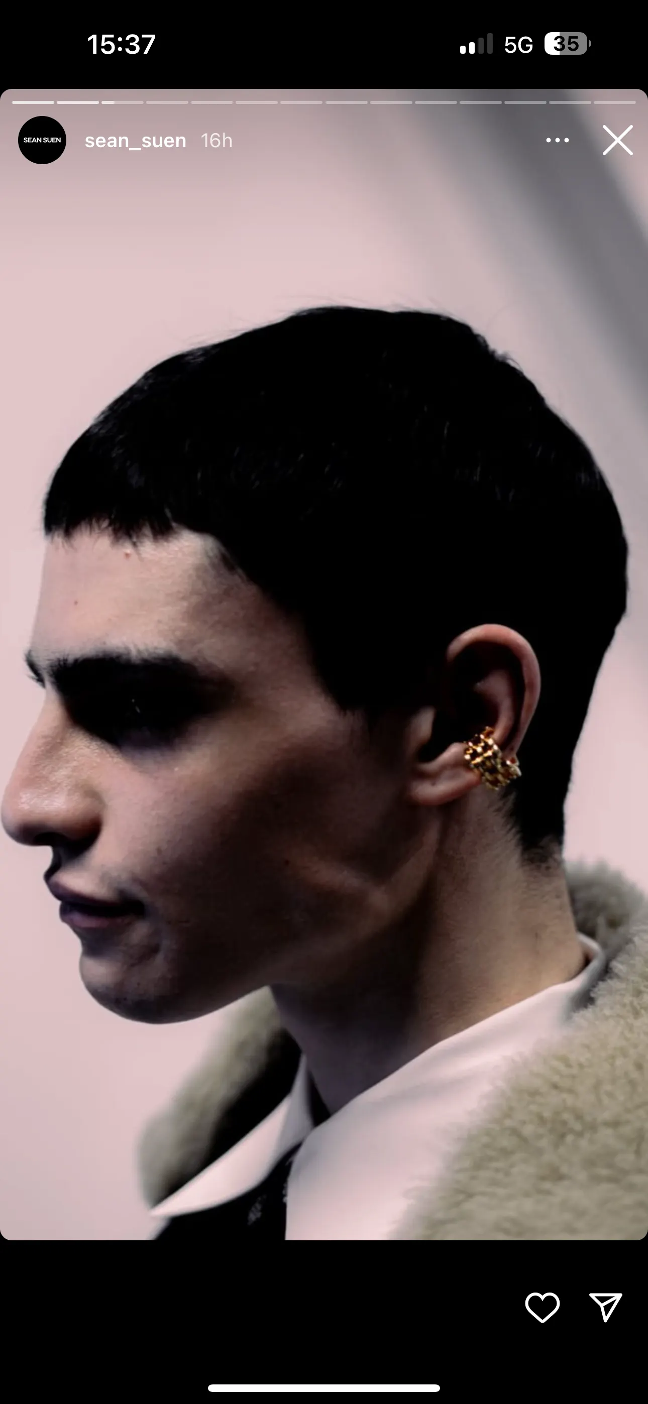 Sean Suen story, makeup and hair by Anastasiia Babii