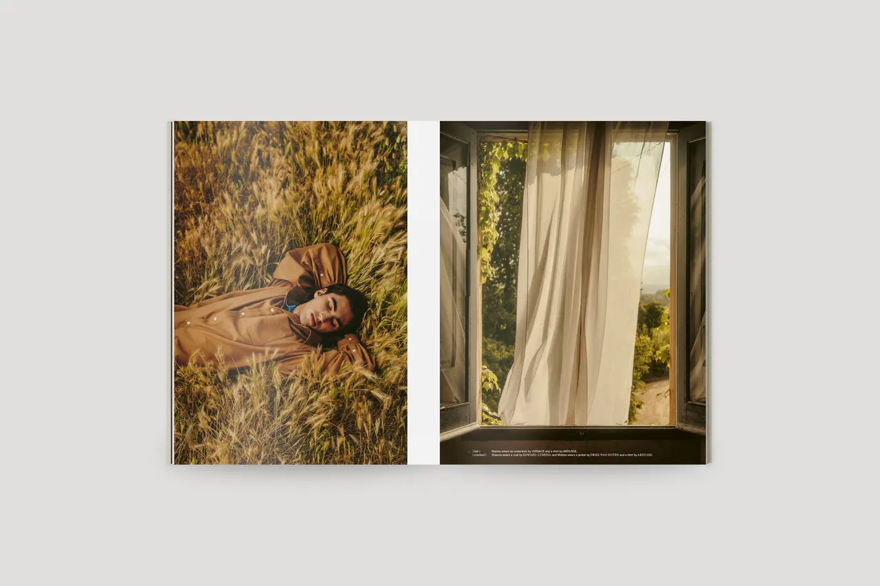 Kinfolk story photographed by Salva Lopez, makeup and hair by Anastasiia Babii