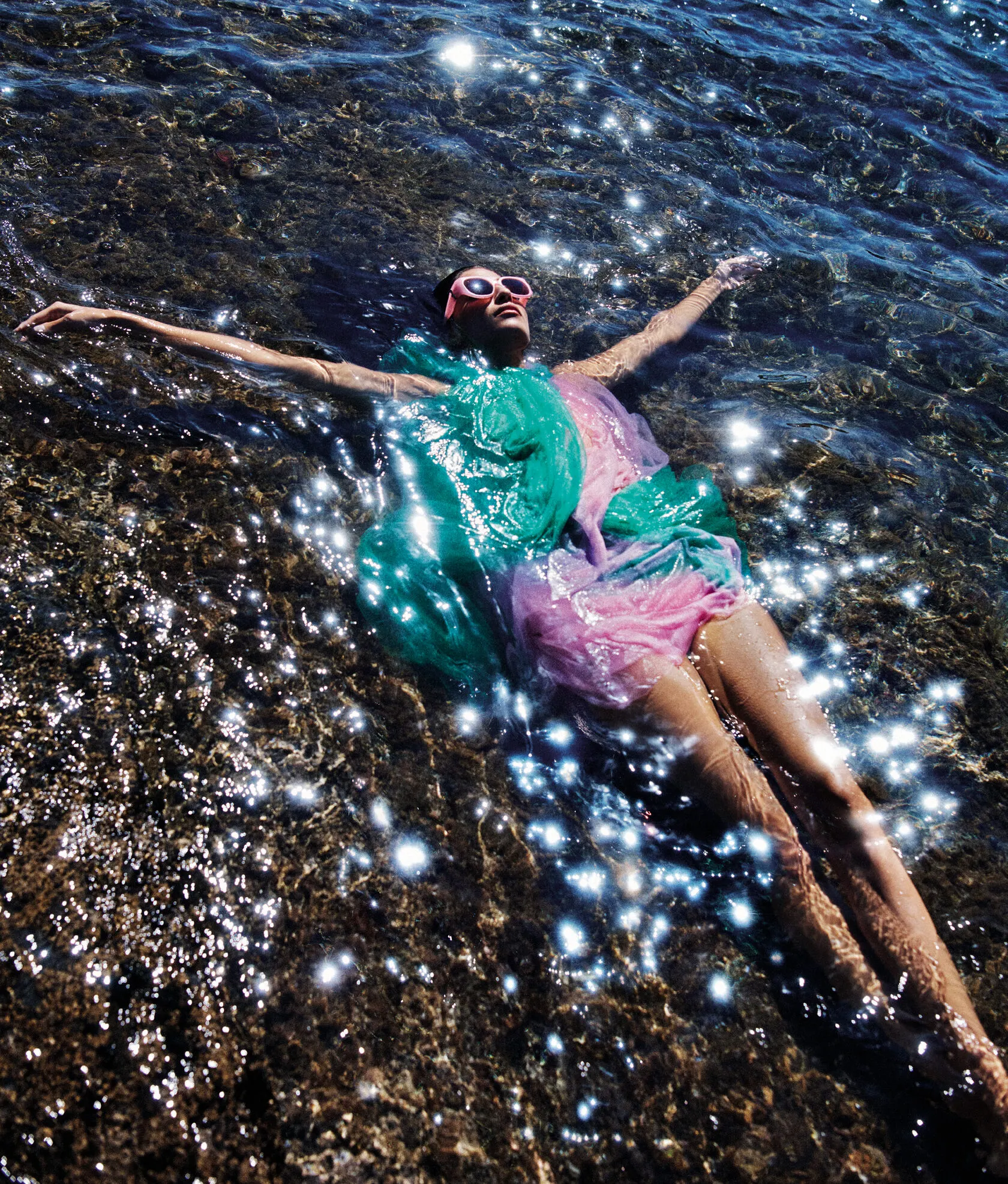 D la Repubblica story photographed by Lachlan Bailey, makeup and hair by Anastasiia Babii