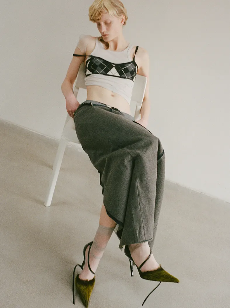 Vogue Portugal story photographed by Yulia Plakhotnikova, makeup and hair by Anastasiia Babii