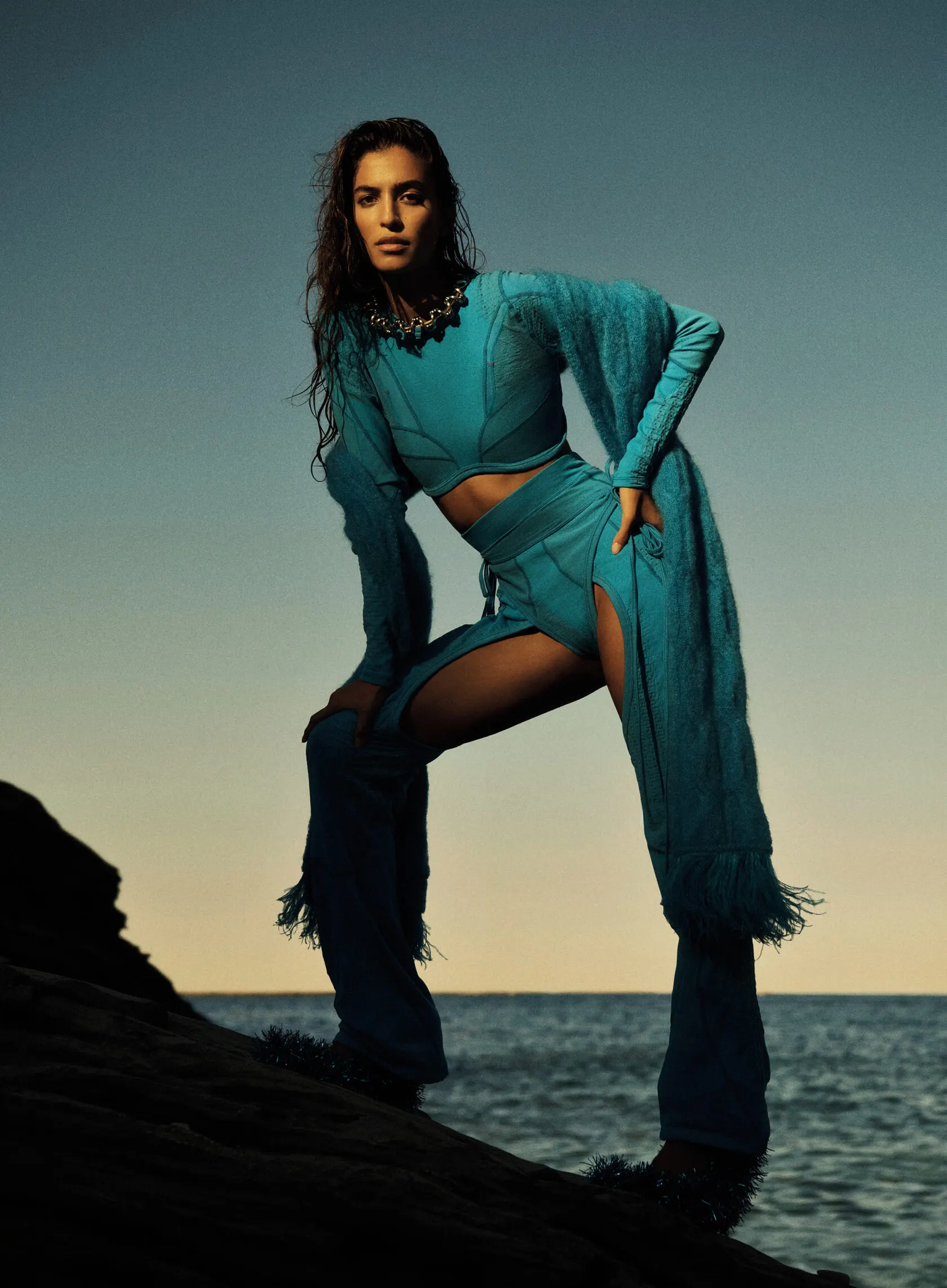 D la Repubblica story photographed by Lachlan Bailey, makeup and hair by Anastasiia Babii