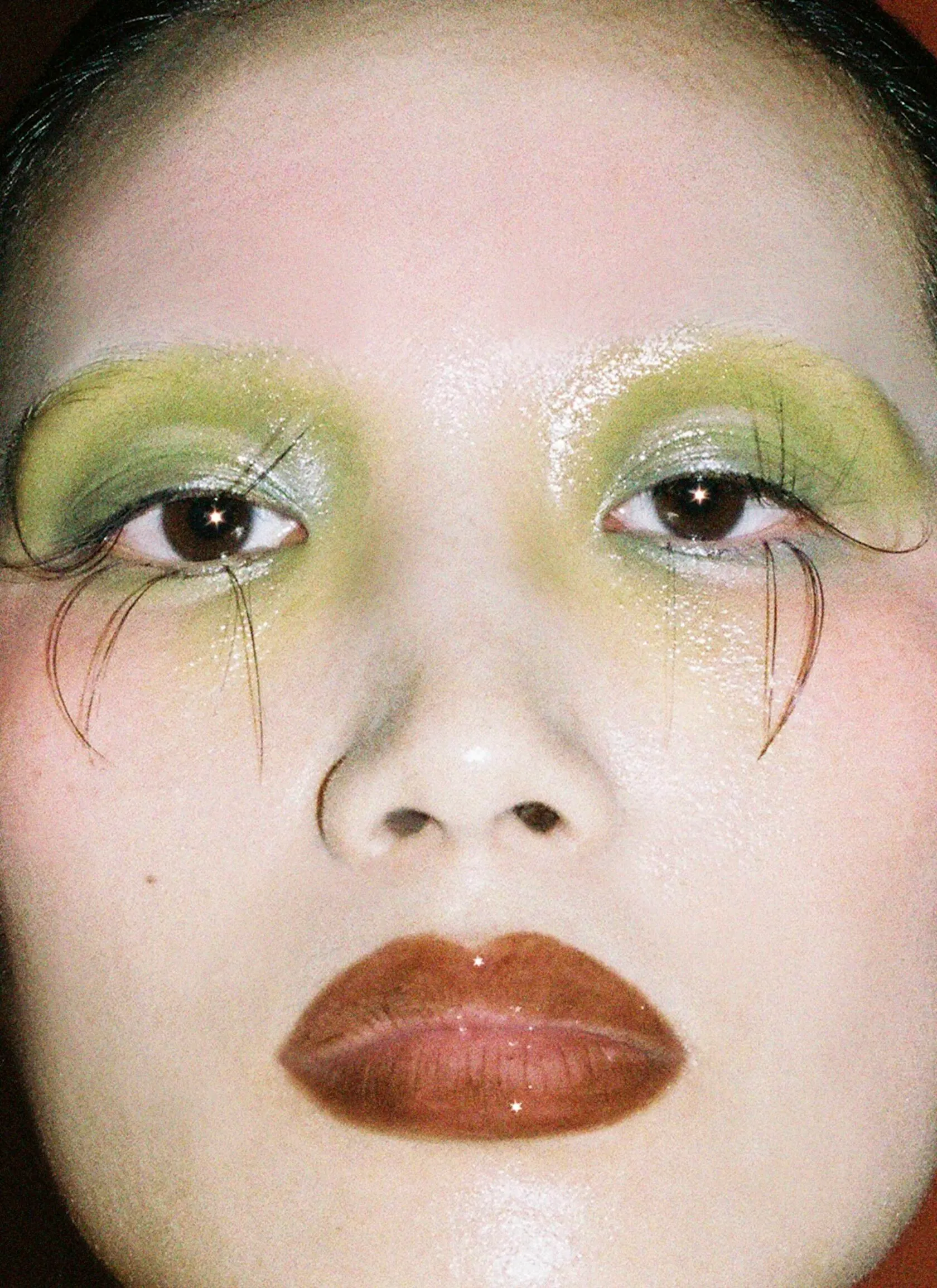 Dazed beauty story photographed by Yulia Plakhotnikova, makeup and hair by Anastasiia Babii