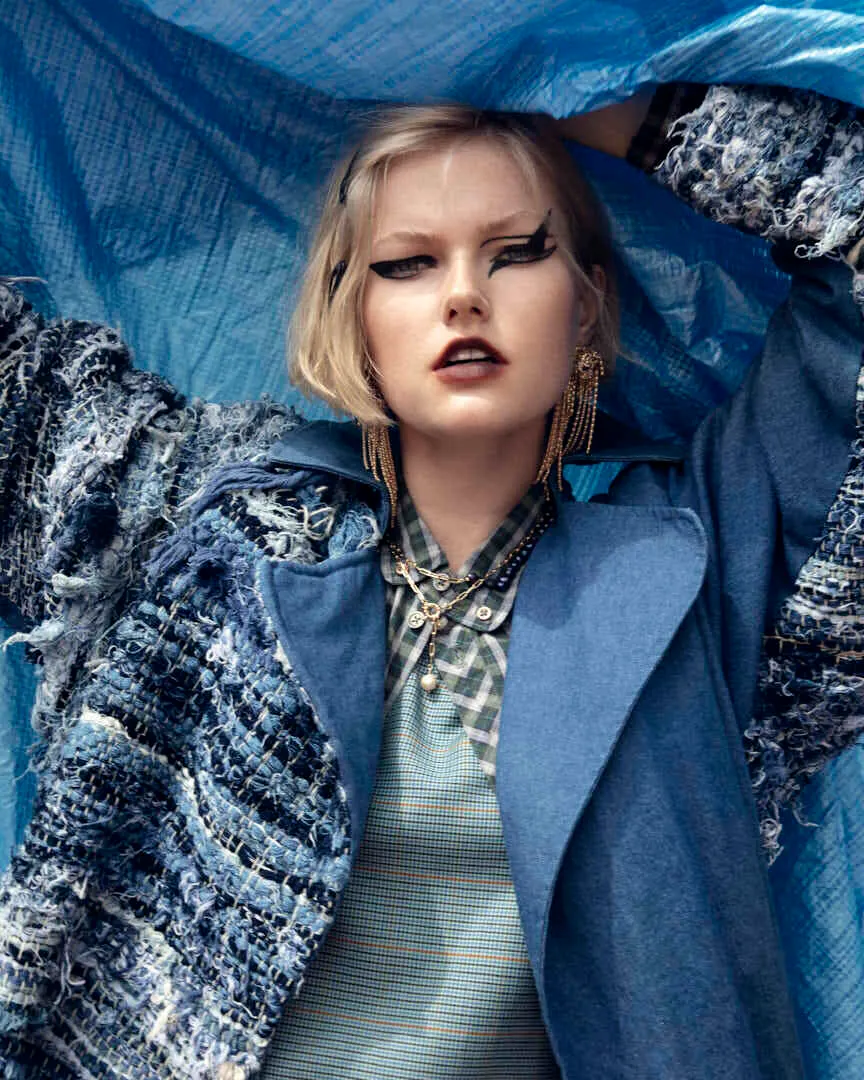 Wonderland China beauty story photographed by Julio Barcena, makeup and hair by Anastasiia Babii