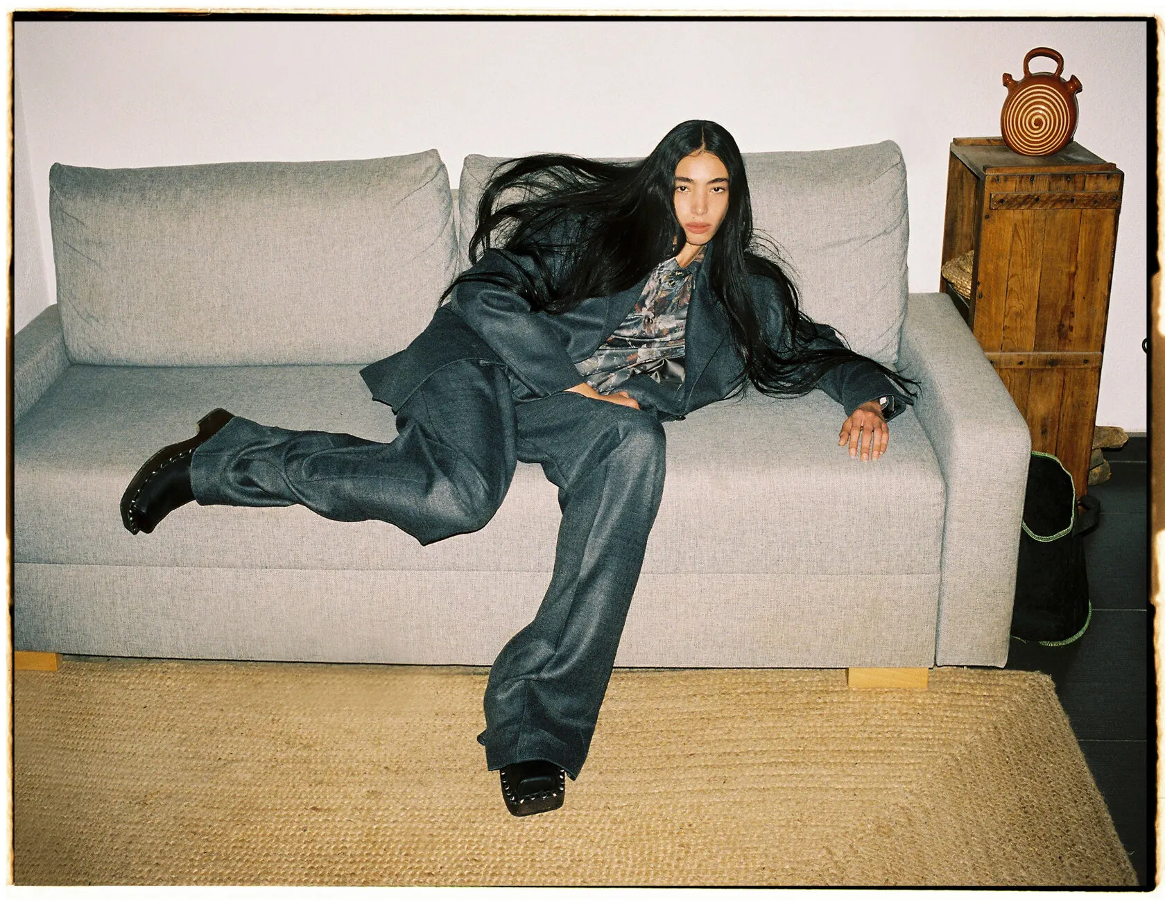 Schön! story photographed by Yulia Plakhotnikova, makeup and hair by Anastasiia Babii